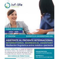 3ª edición del Título Experto Universitario en Asistente al Paciente Internacional: mediación lingüística entre médico-paciente