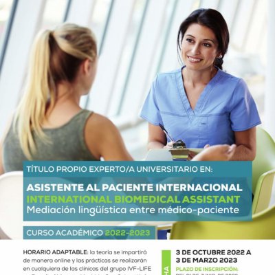 Curso Experto/a en Asistente al Paciente Internacional