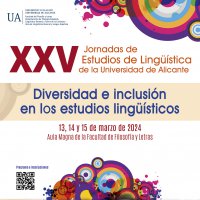 XXV Jornadas de Estudios de Lingüística de la Universidad de Alicante